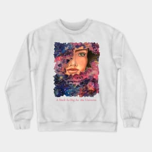 A Shell As Big As the Universe Crewneck Sweatshirt